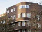 Gevel van het westelijke blok.
<br/>
Gert-Jan Lobbes, 2015